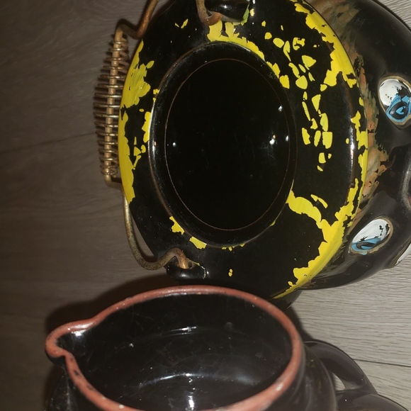 Very Vintage 40's 50's Thames Handpainted Clown Tea Set Japan - Picture 6 of 10